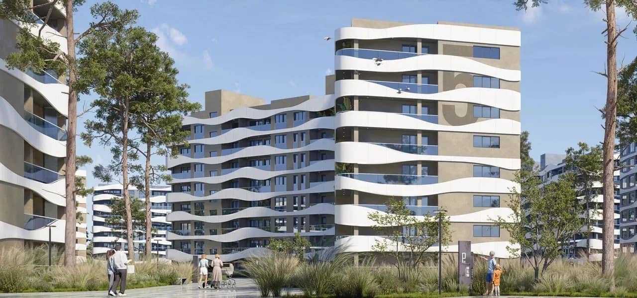 Курортный комплекс в Анапе в городе Анапа – фасады, спроектированные BK Engineering
