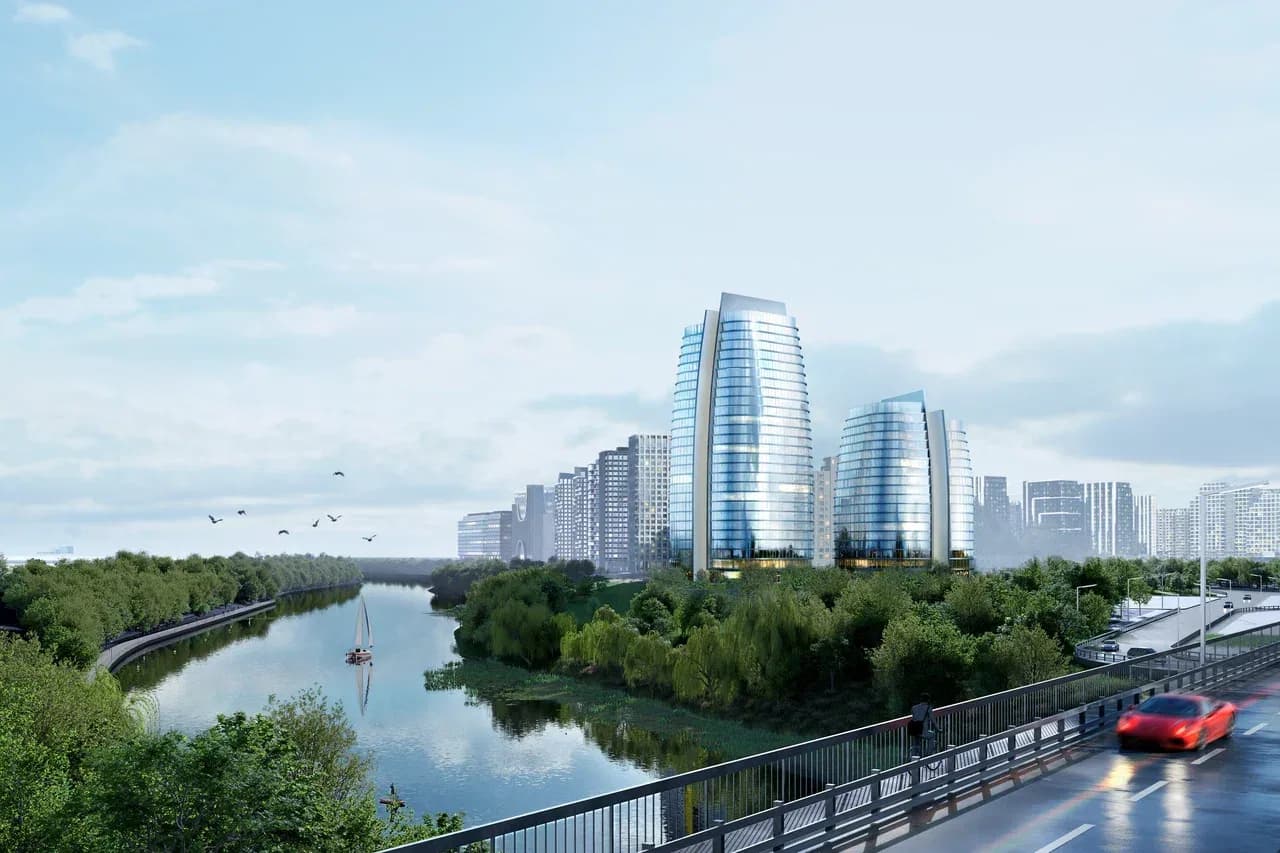 Бизнес-центр «Мнёвники 3», Москва – фасадные решения BK Engineering